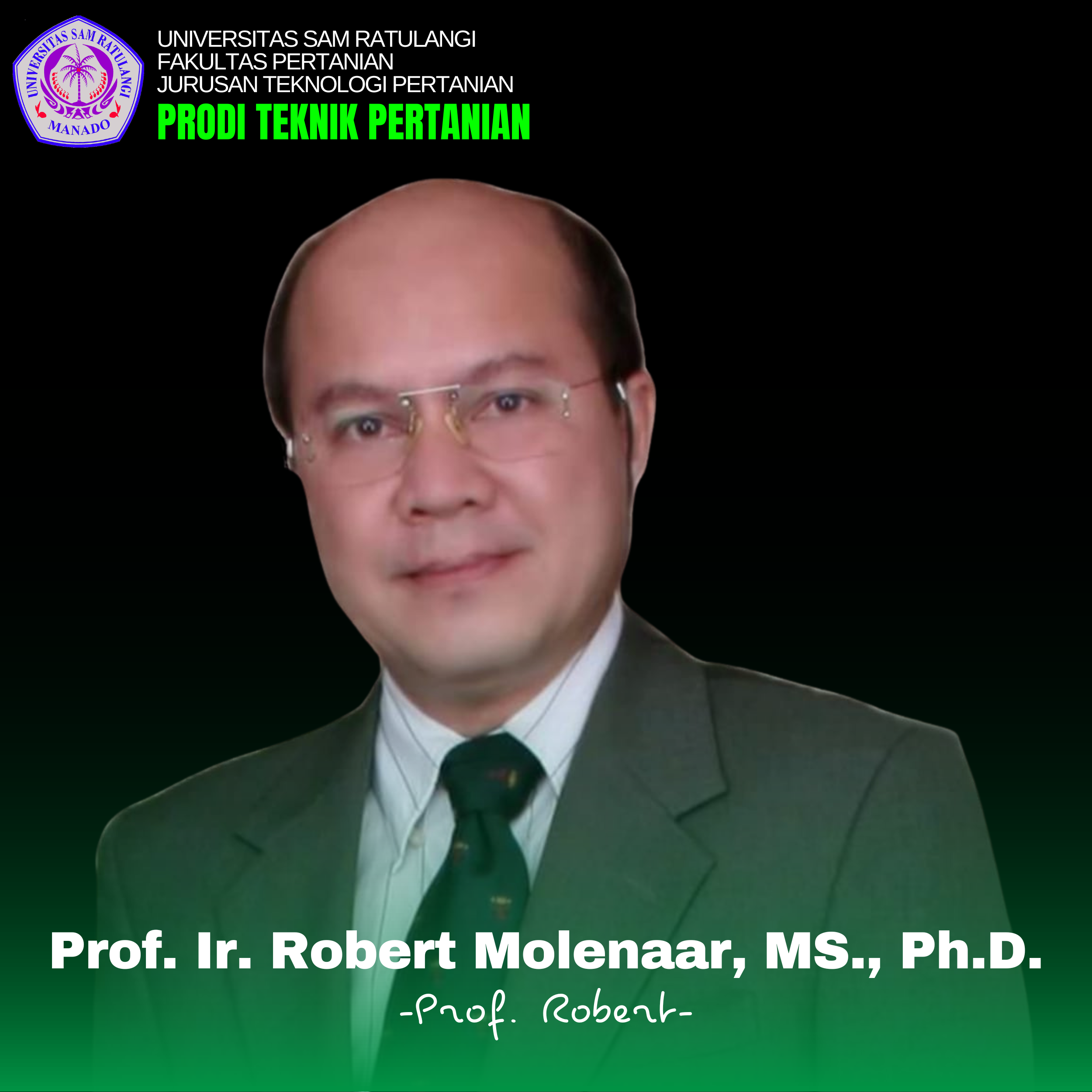 Prof. Ir. Robert Molenaar, MS., Ph.D. Prof. Ir. Robert Molenaar, MS., Ph.D.